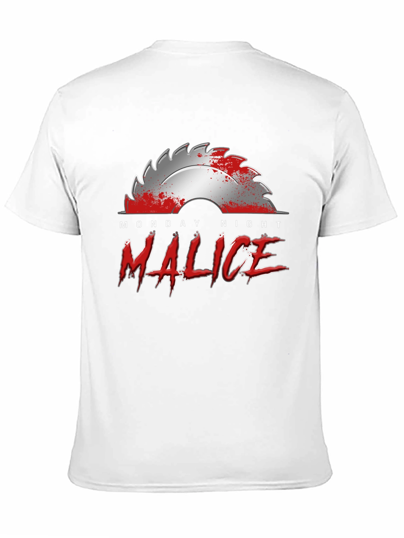 Monday Night Malice T-Shirt - Horror Design