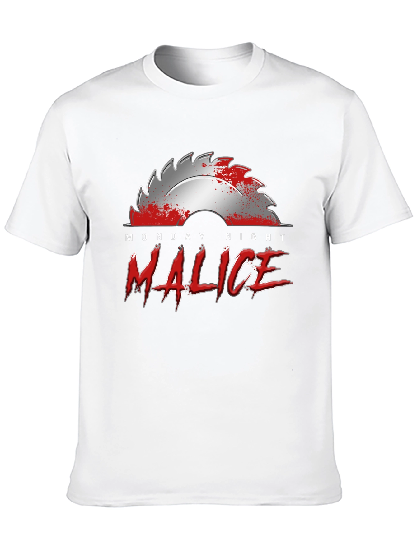 Monday Night Malice T-Shirt - Horror Design