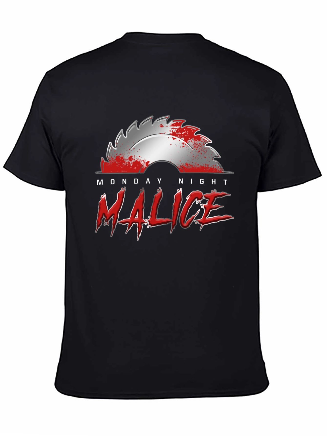 Monday Night Malice T-Shirt - Horror Design