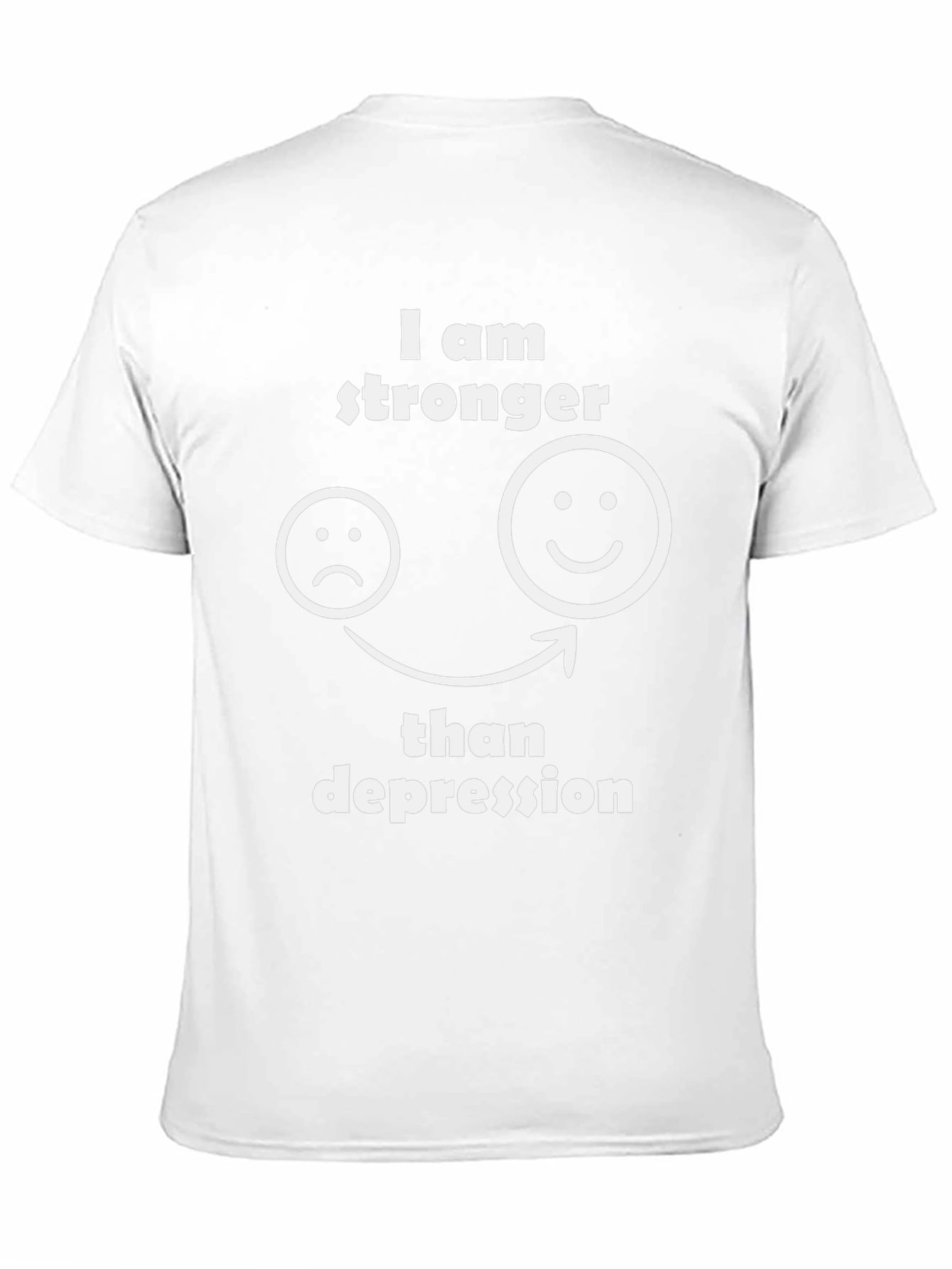 Stronger Than Depression T-Shirt Mental Health Awareness Tee