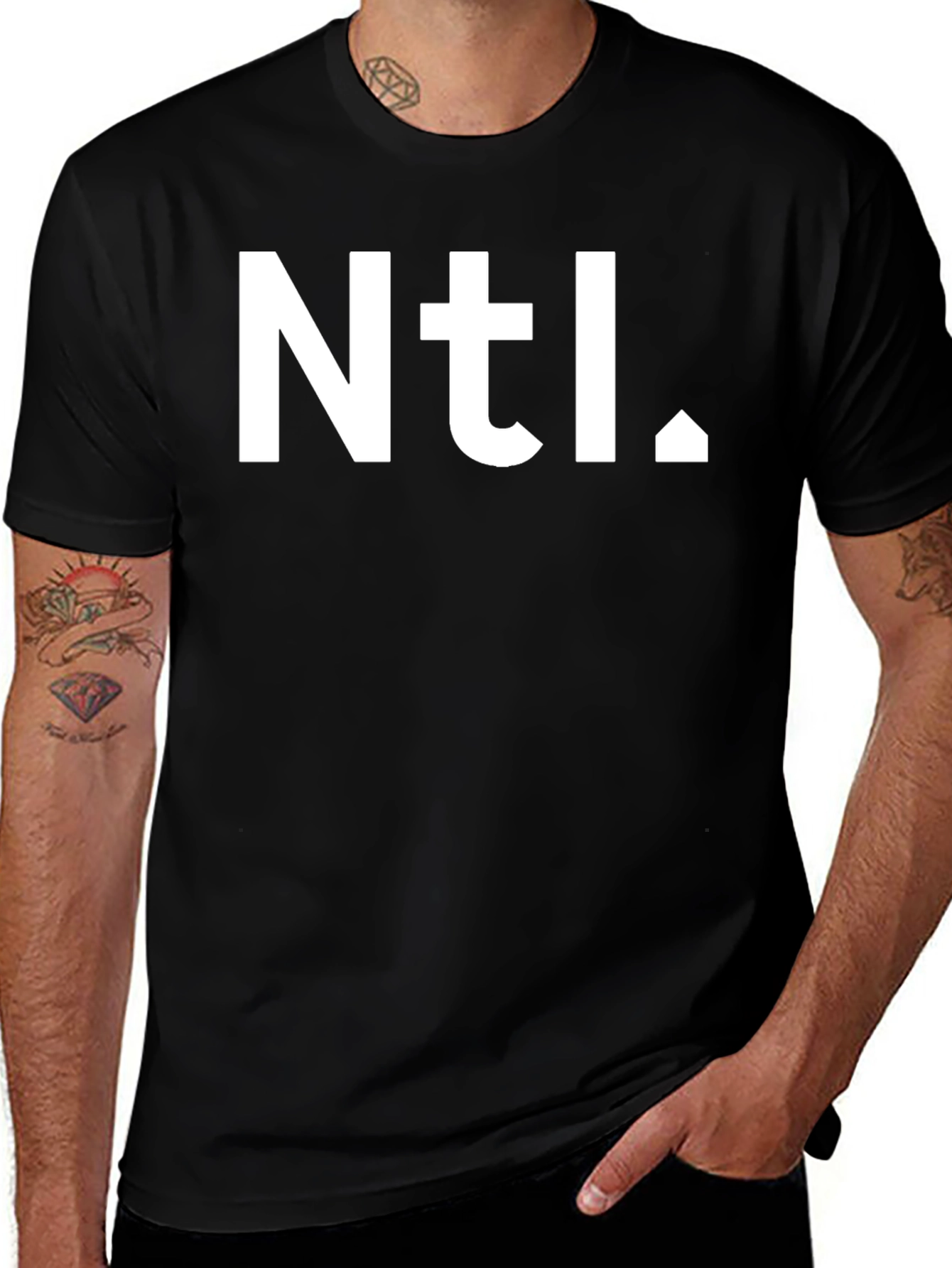 Ntl. Graphic T-Shirt - Mens Black Tee