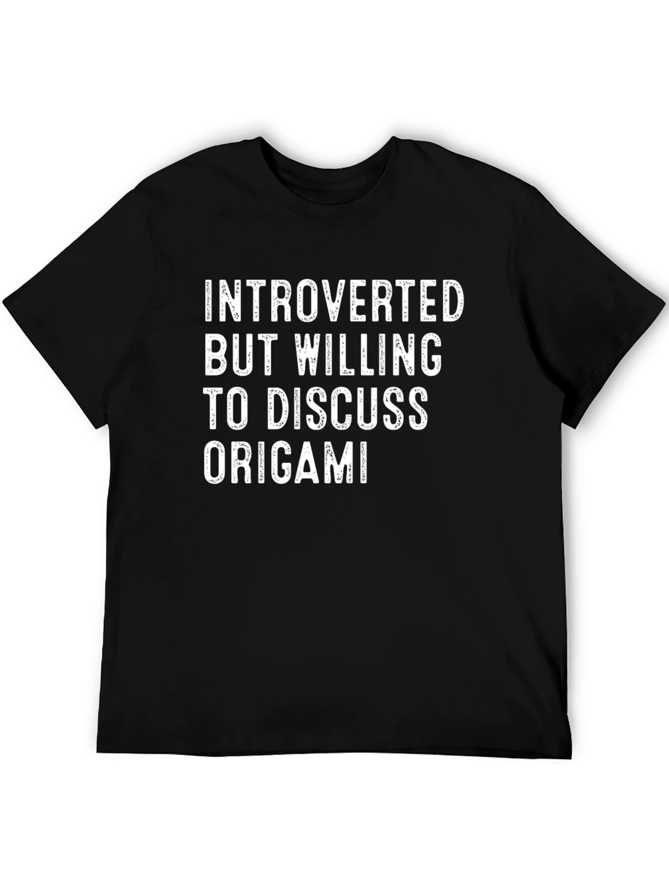 Introverted Origami T-Shirt - Funny Geek Tee