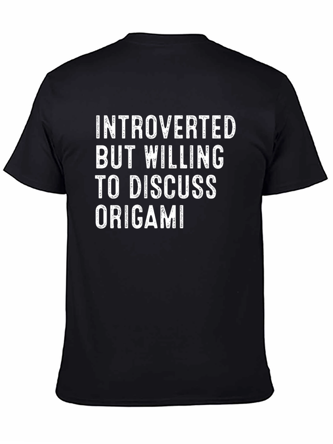 Introverted Origami T-Shirt - Funny Geek Tee