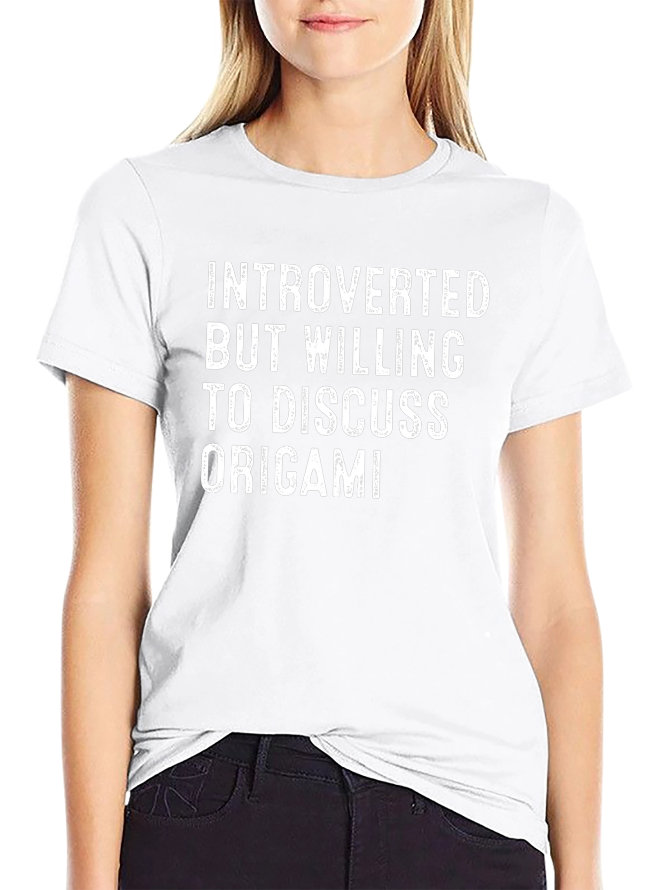 Introverted Origami T-Shirt - Funny Geek Tee