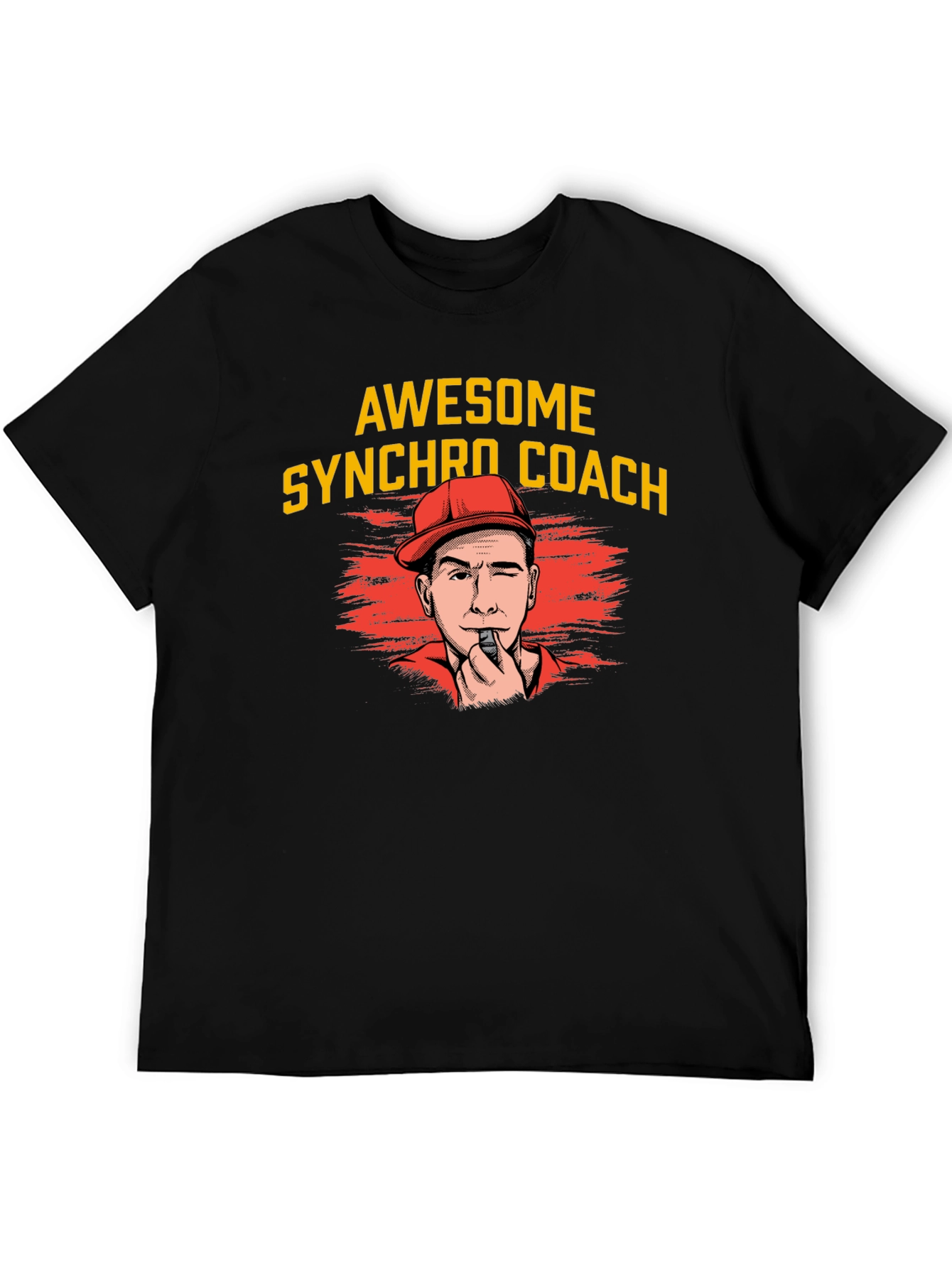 Awesome Synchro Coach Graphic Tee