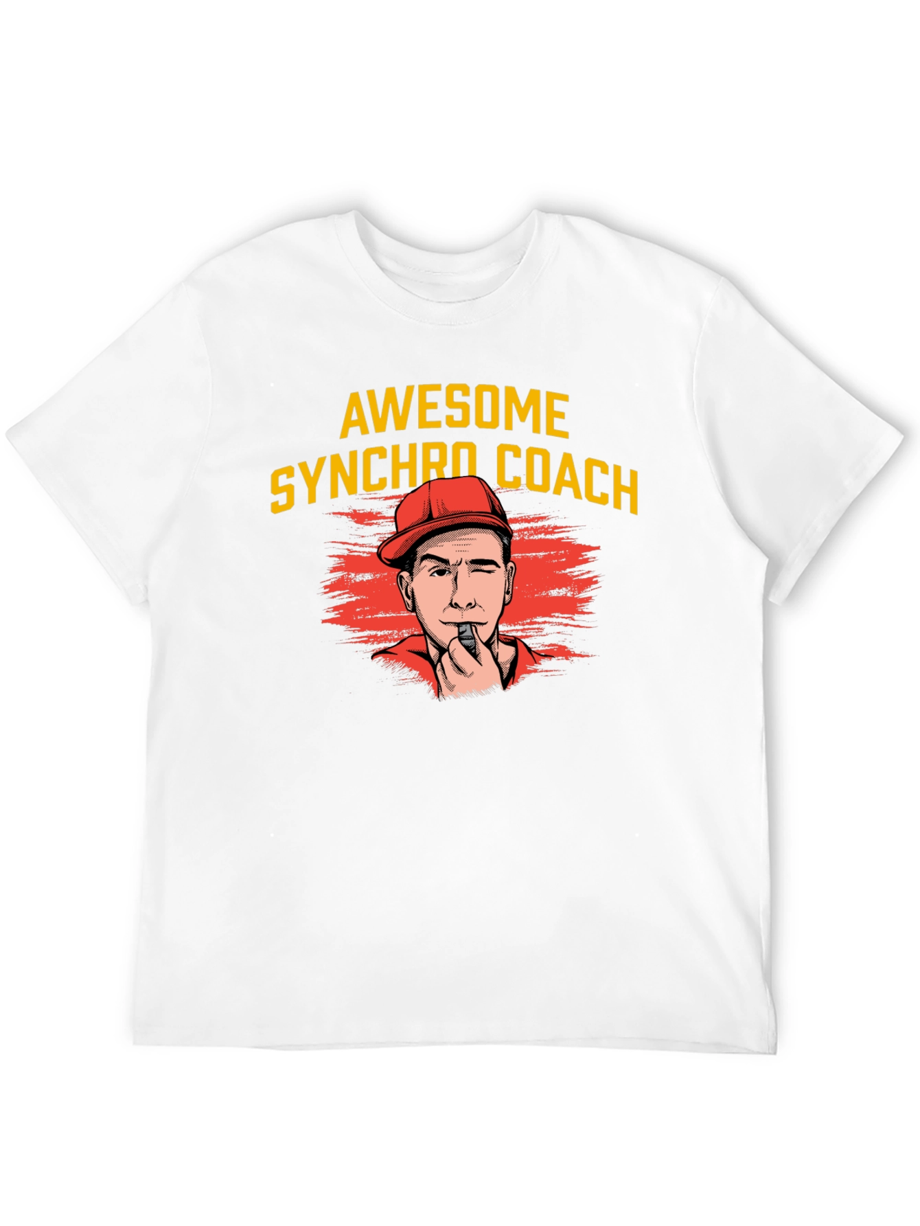 Awesome Synchro Coach Graphic Tee