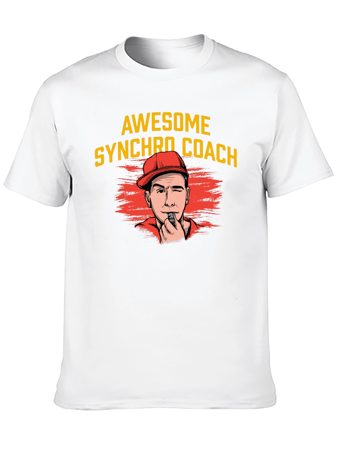 Awesome Synchro Coach Graphic Tee