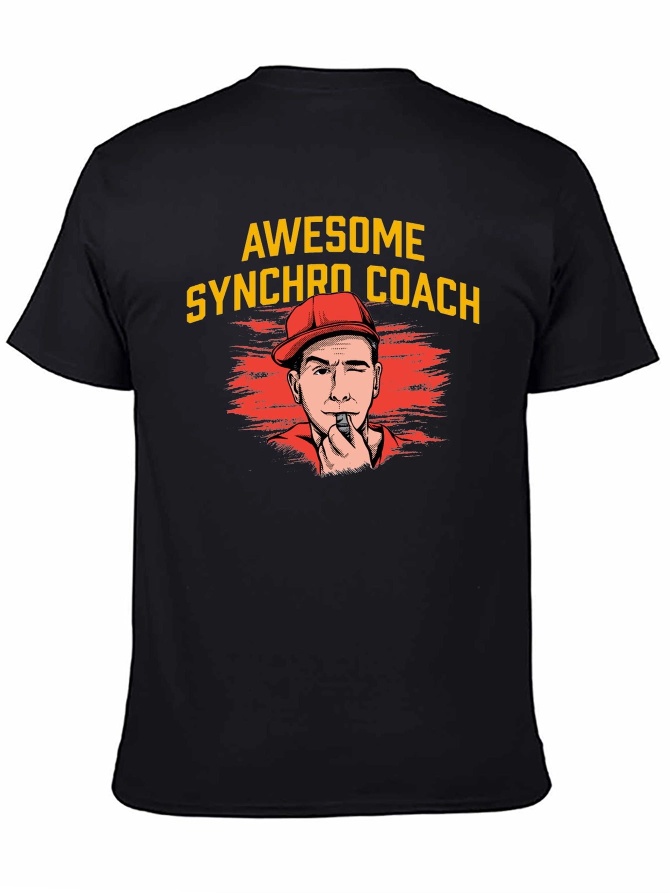 Awesome Synchro Coach Graphic Tee
