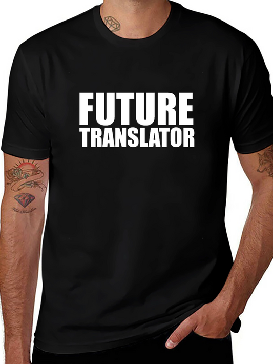 Future Translator Black T-Shirt