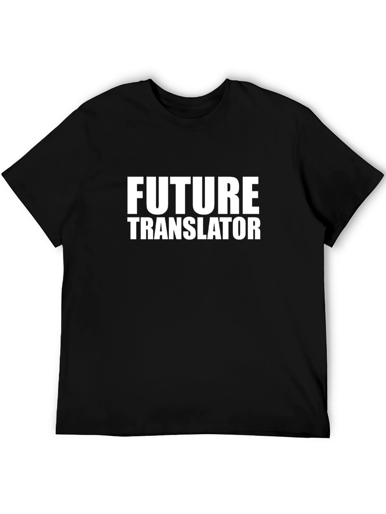 Future Translator Black T-Shirt