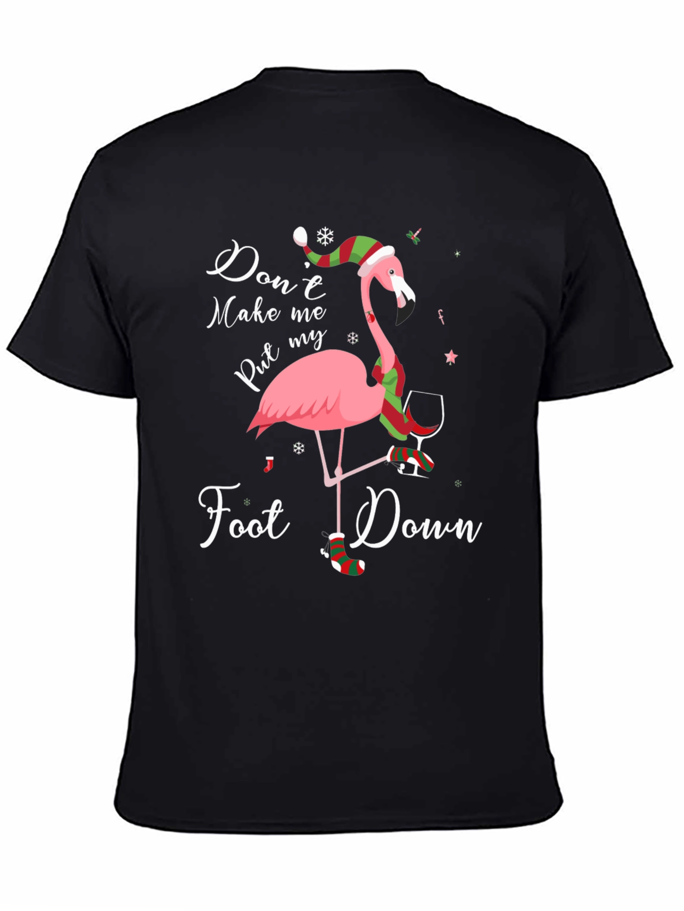 Funny Flamingo Christmas T-Shirt