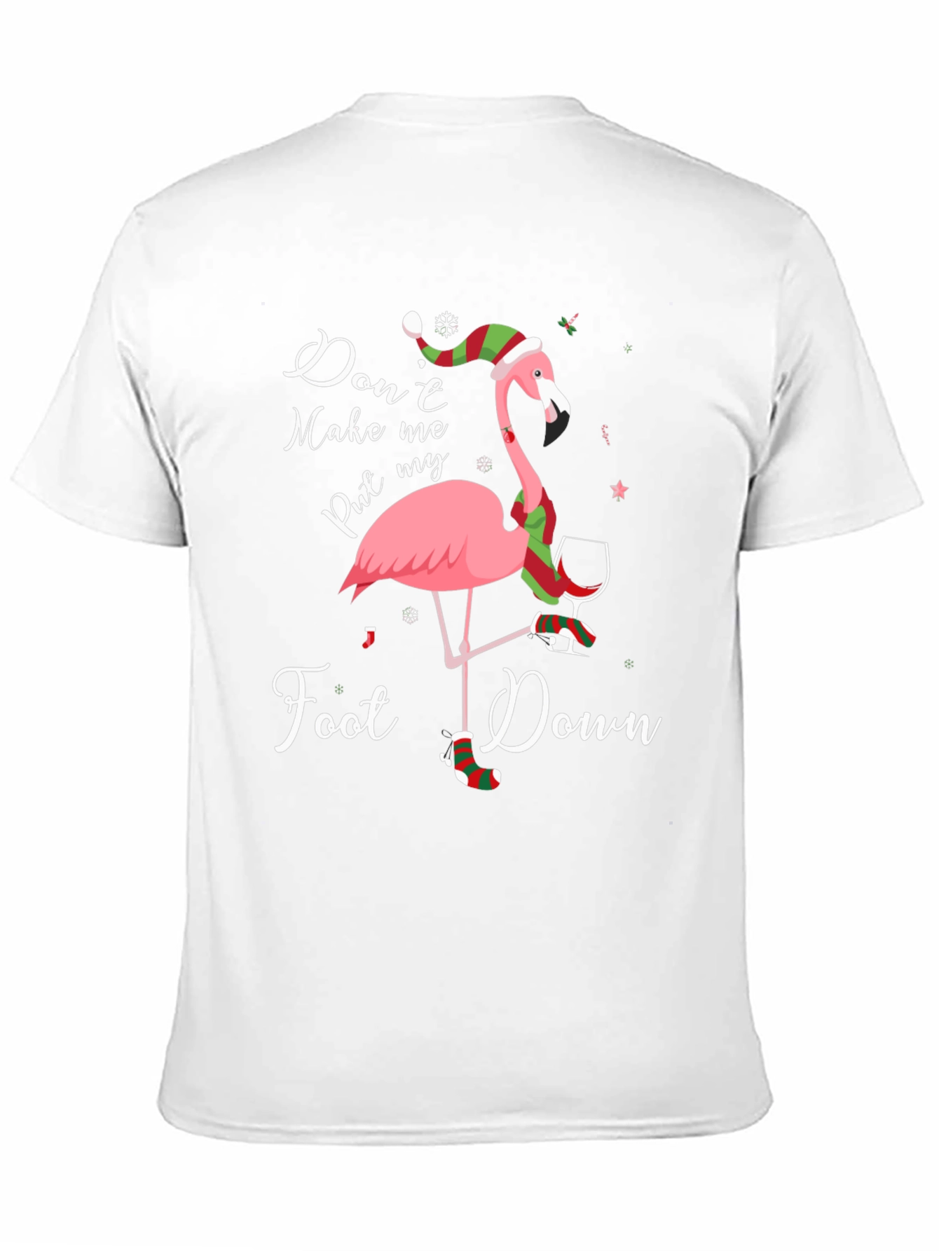 Funny Flamingo Christmas T-Shirt