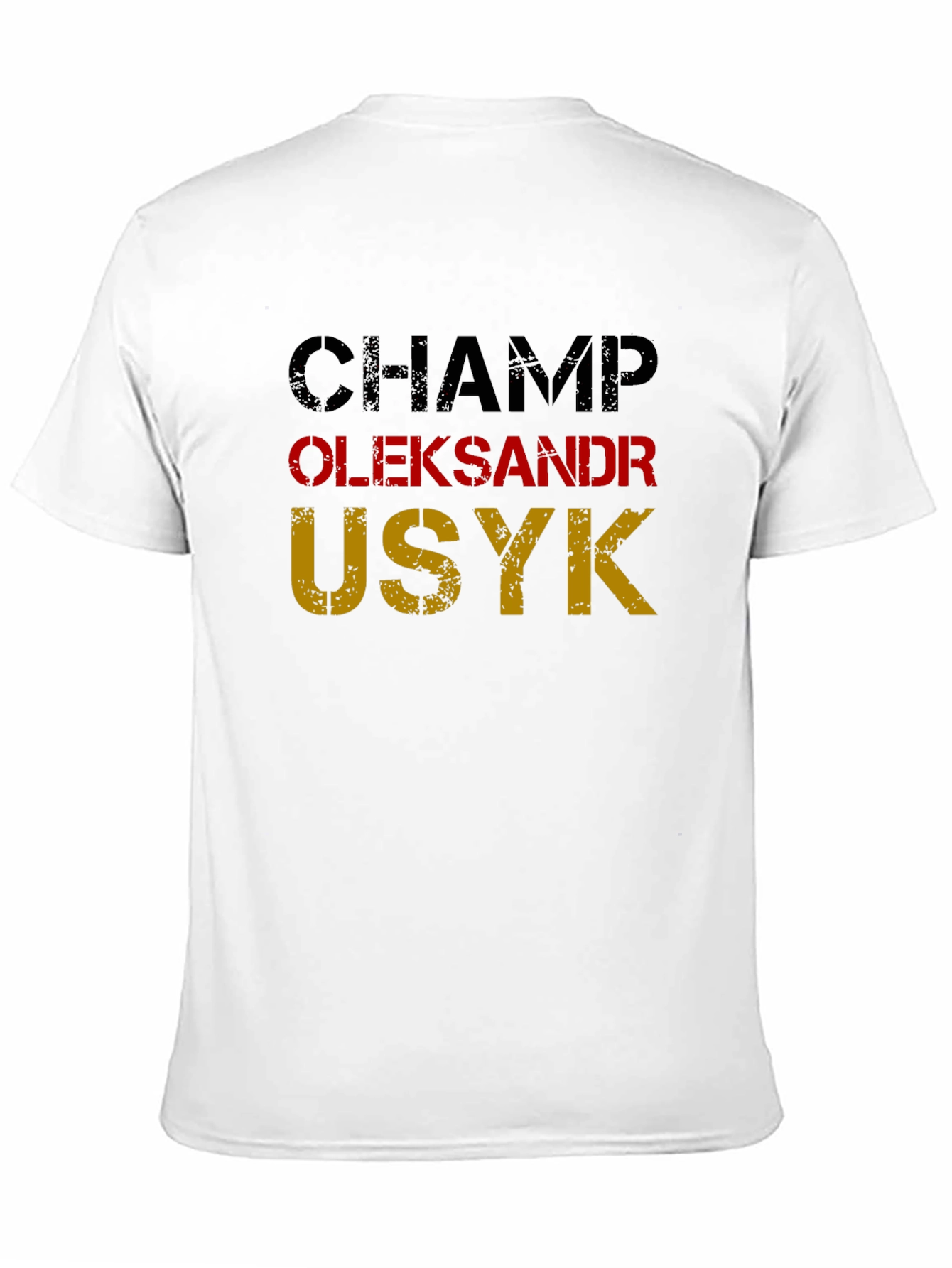 Champ Oleksandr Usyk T-Shirt Boxing Fan Tee