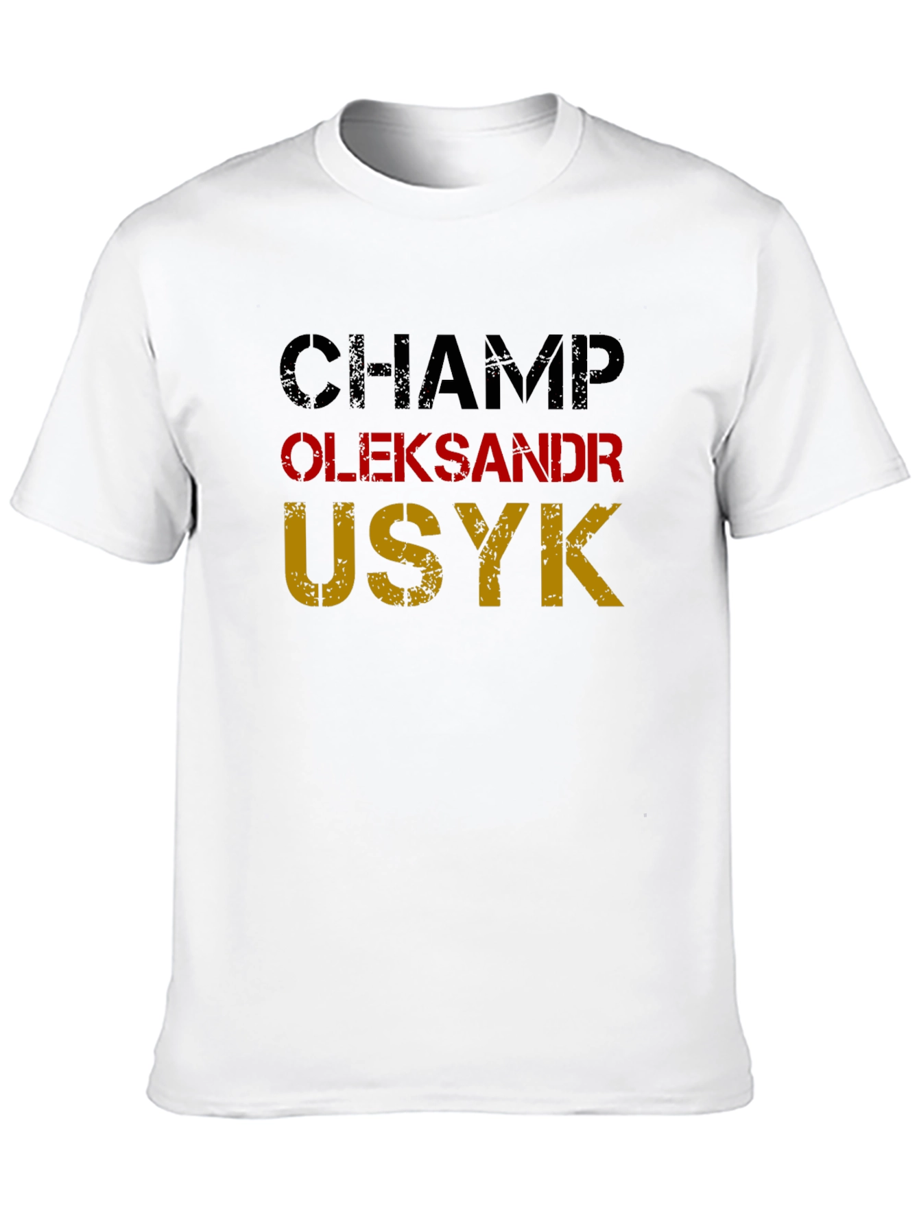 Champ Oleksandr Usyk T-Shirt Boxing Fan Tee