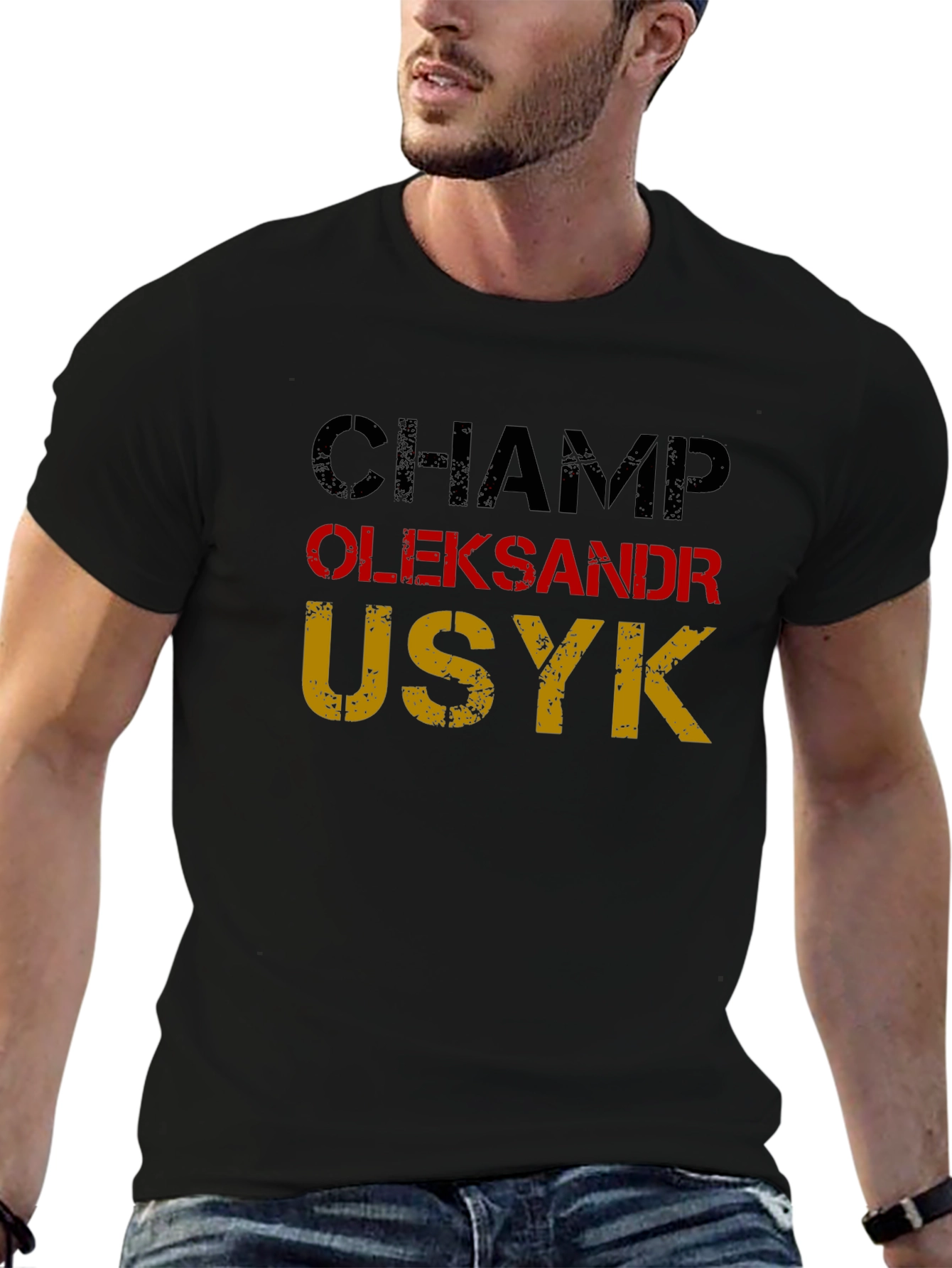 Champ Oleksandr Usyk T-Shirt Boxing Fan Tee