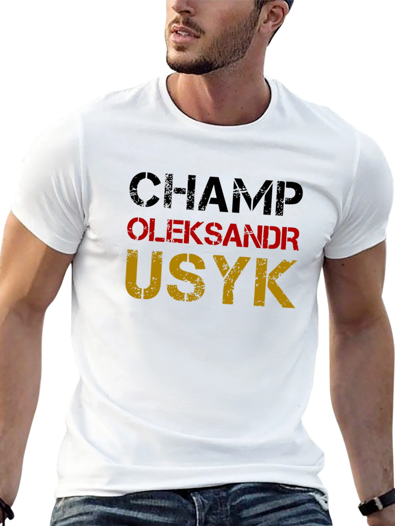Champ Oleksandr Usyk T-Shirt Boxing Fan Tee