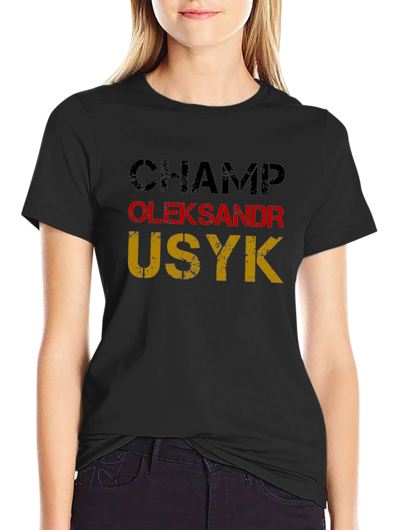 Champ Oleksandr Usyk T-Shirt Boxing Fan Tee