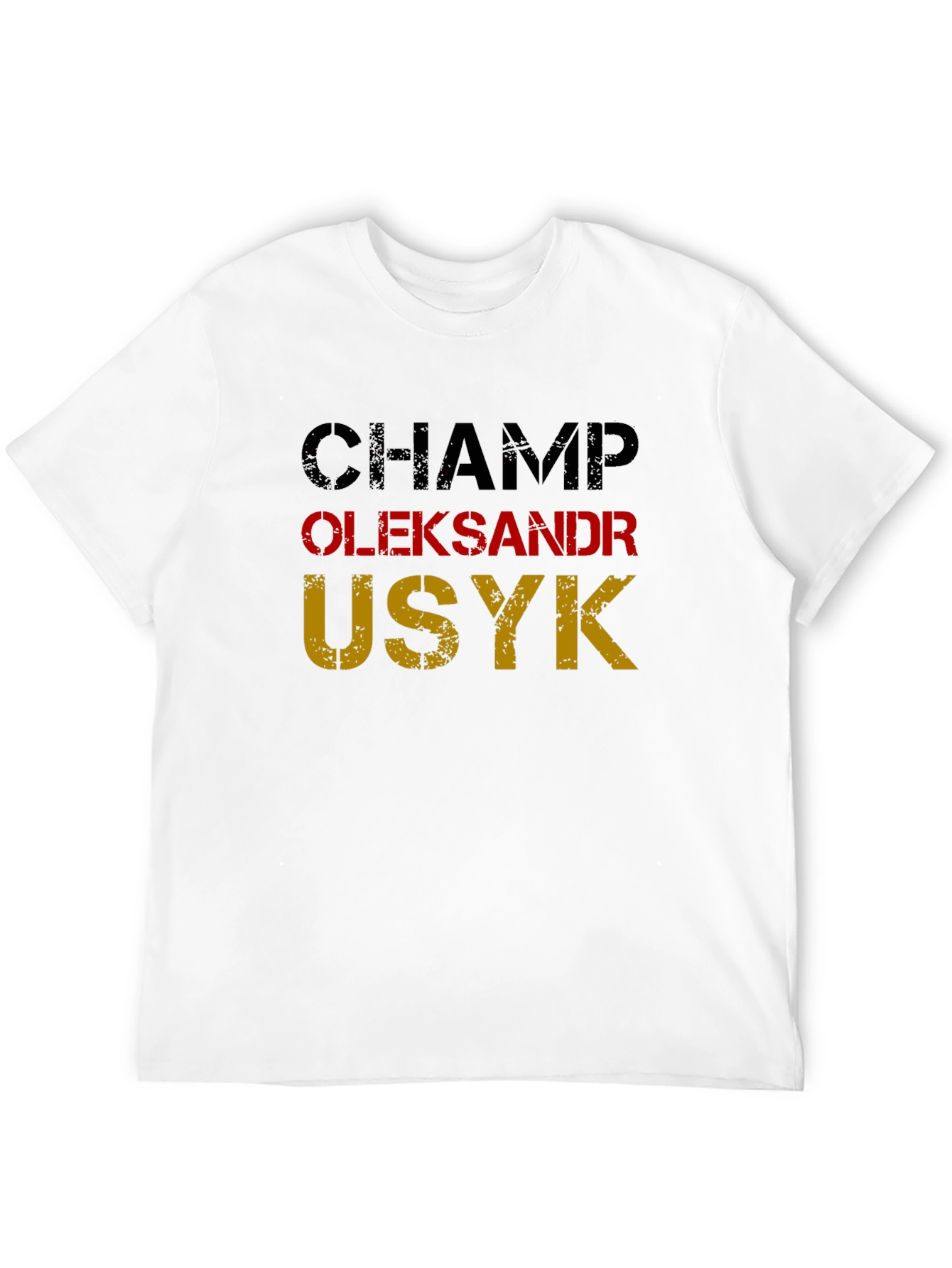 Champ Oleksandr Usyk T-Shirt Boxing Fan Tee