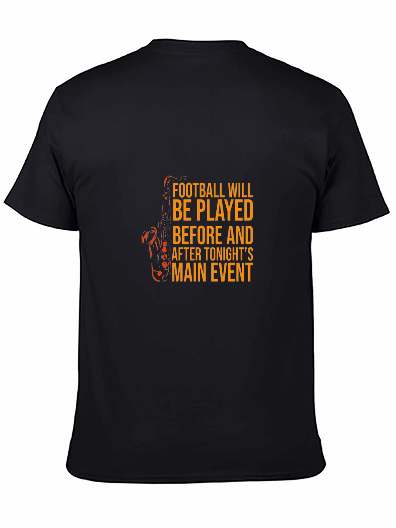 Football Saxophone Graphic Tee