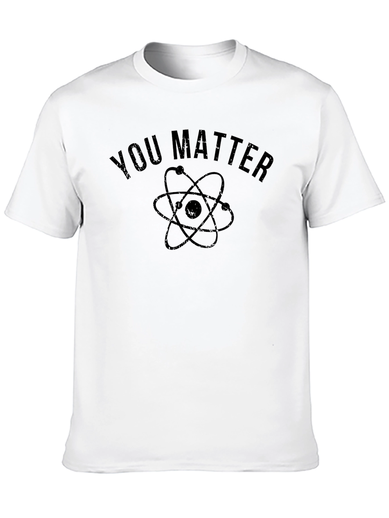 You Matter Science Graphic T-Shirt - Black