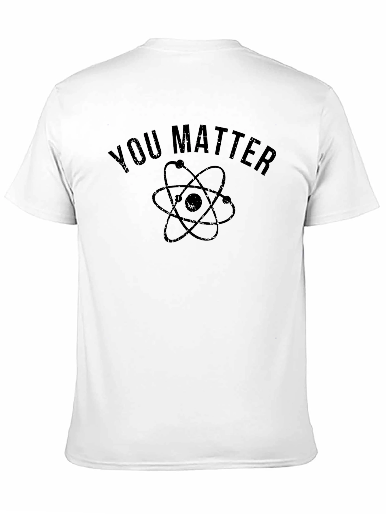 You Matter Science Graphic T-Shirt - Black
