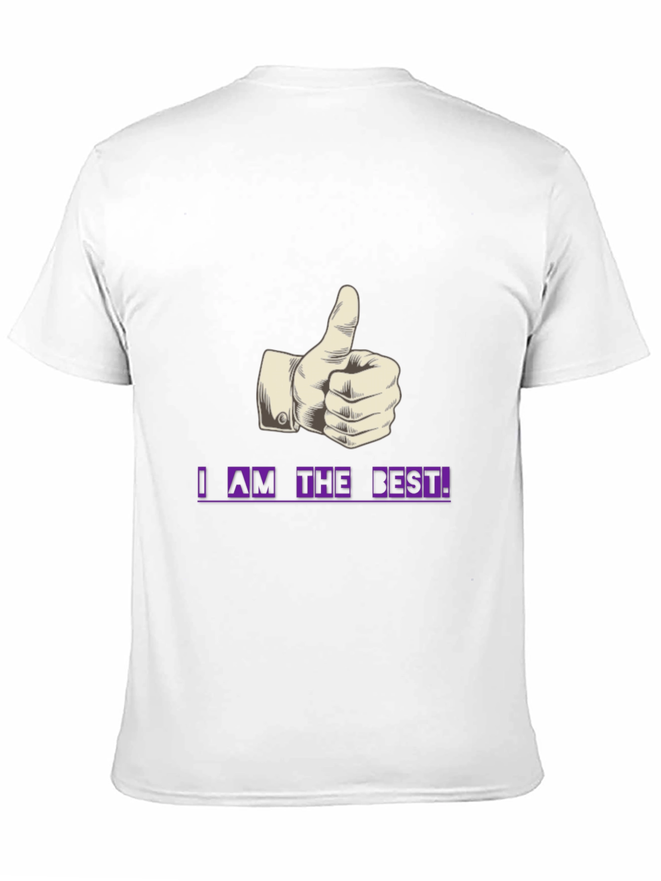 I AM THE BEST! Black T-Shirt