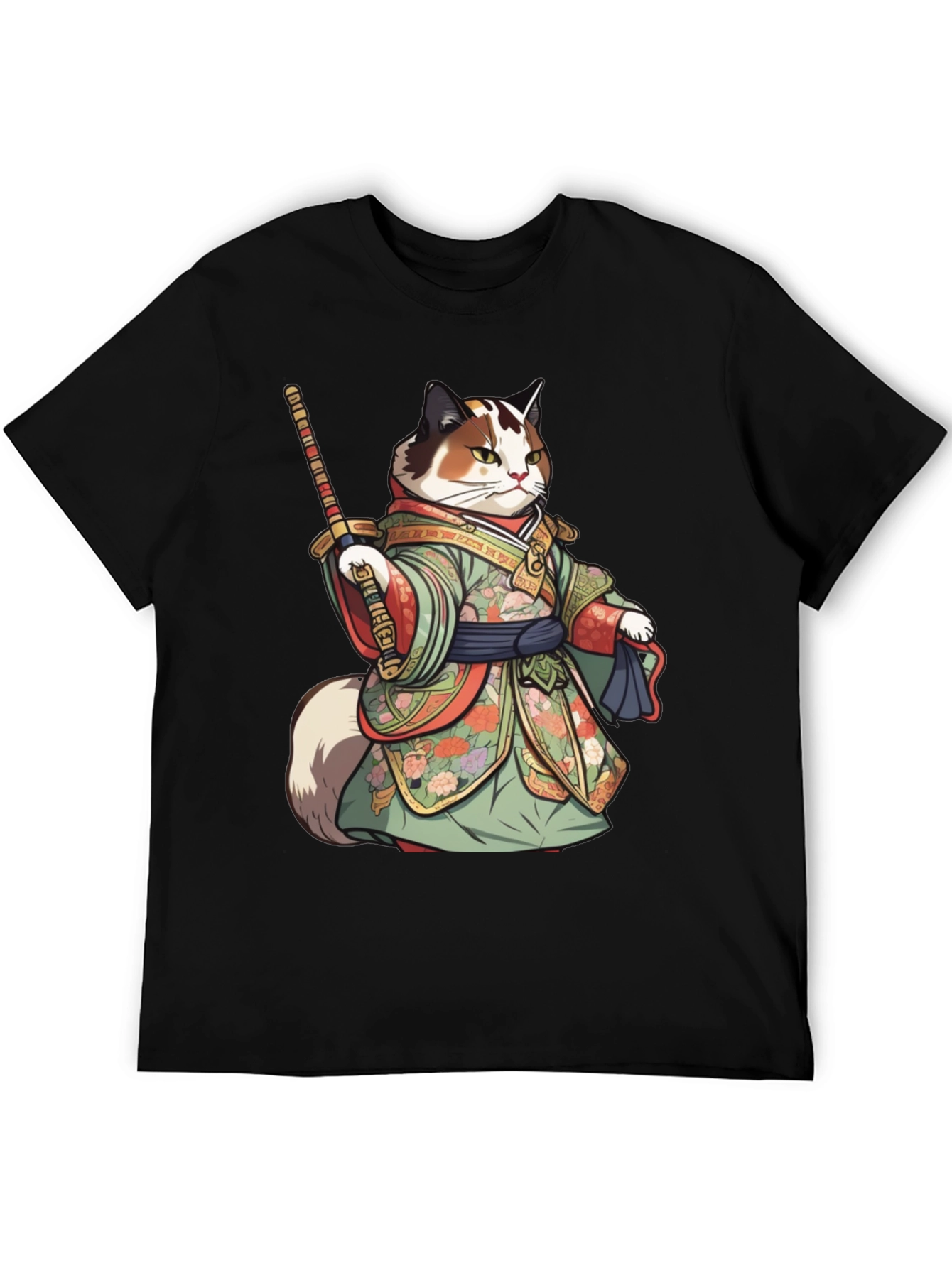 Samurai Cat T-Shirt