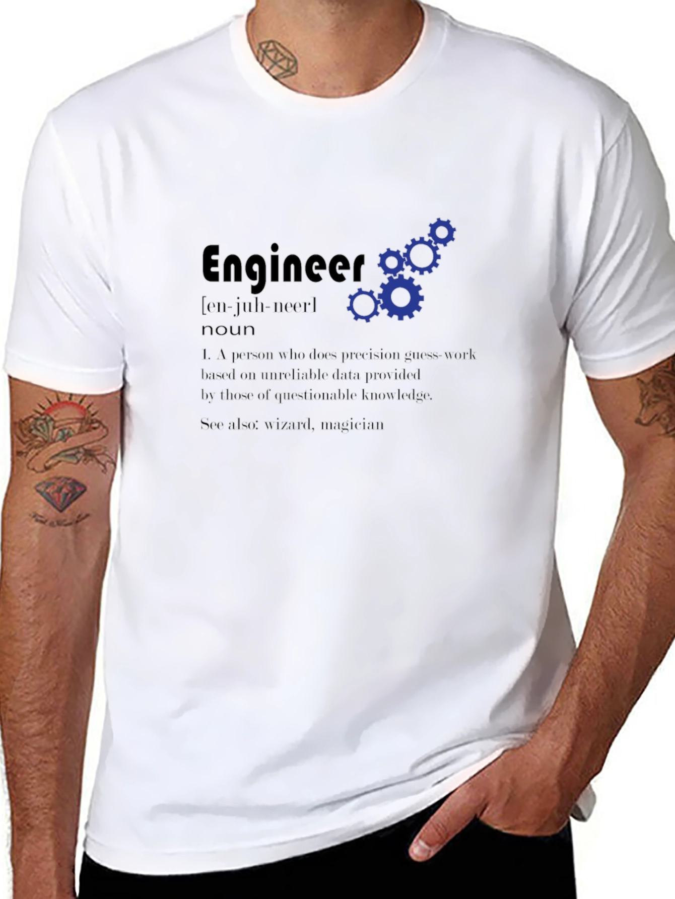 Engineer Definition Graphic T-Shirt