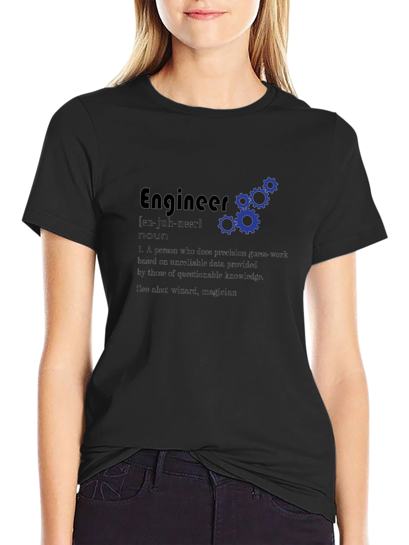 Engineer Definition Graphic T-Shirt