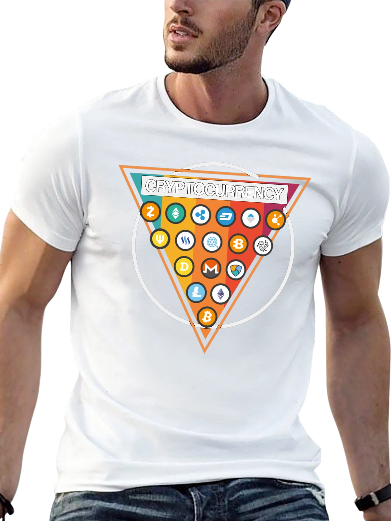 Cryptocurrency Graphic T-Shirt