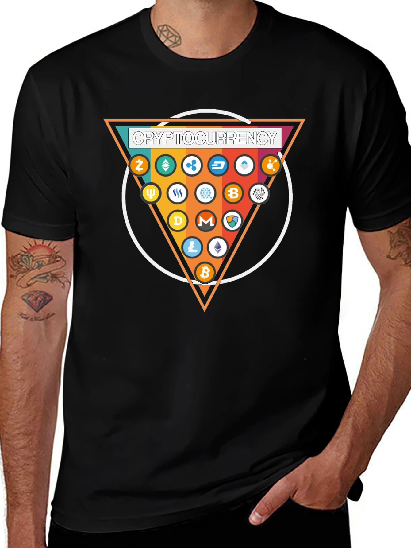 Cryptocurrency Graphic T-Shirt