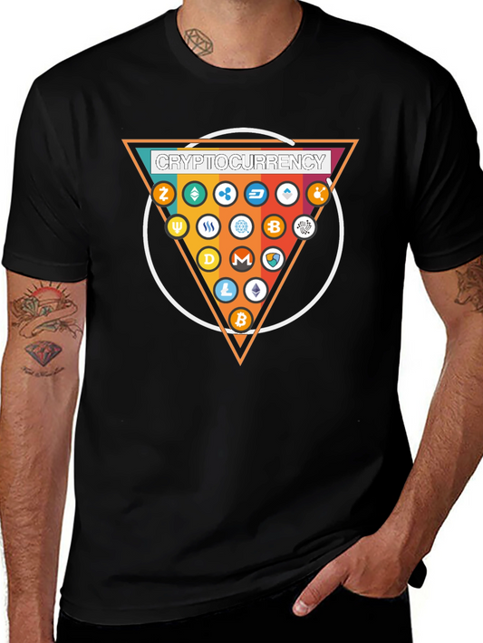 Cryptocurrency Graphic T-Shirt