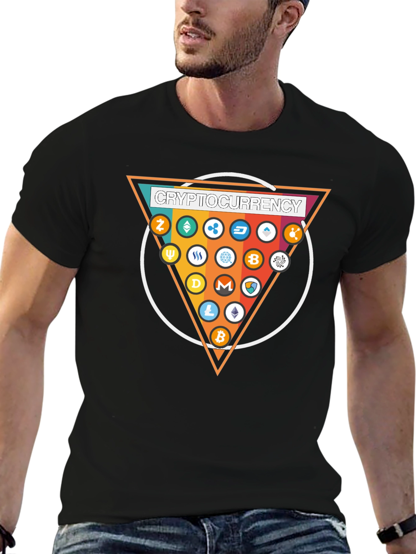 Cryptocurrency Graphic T-Shirt