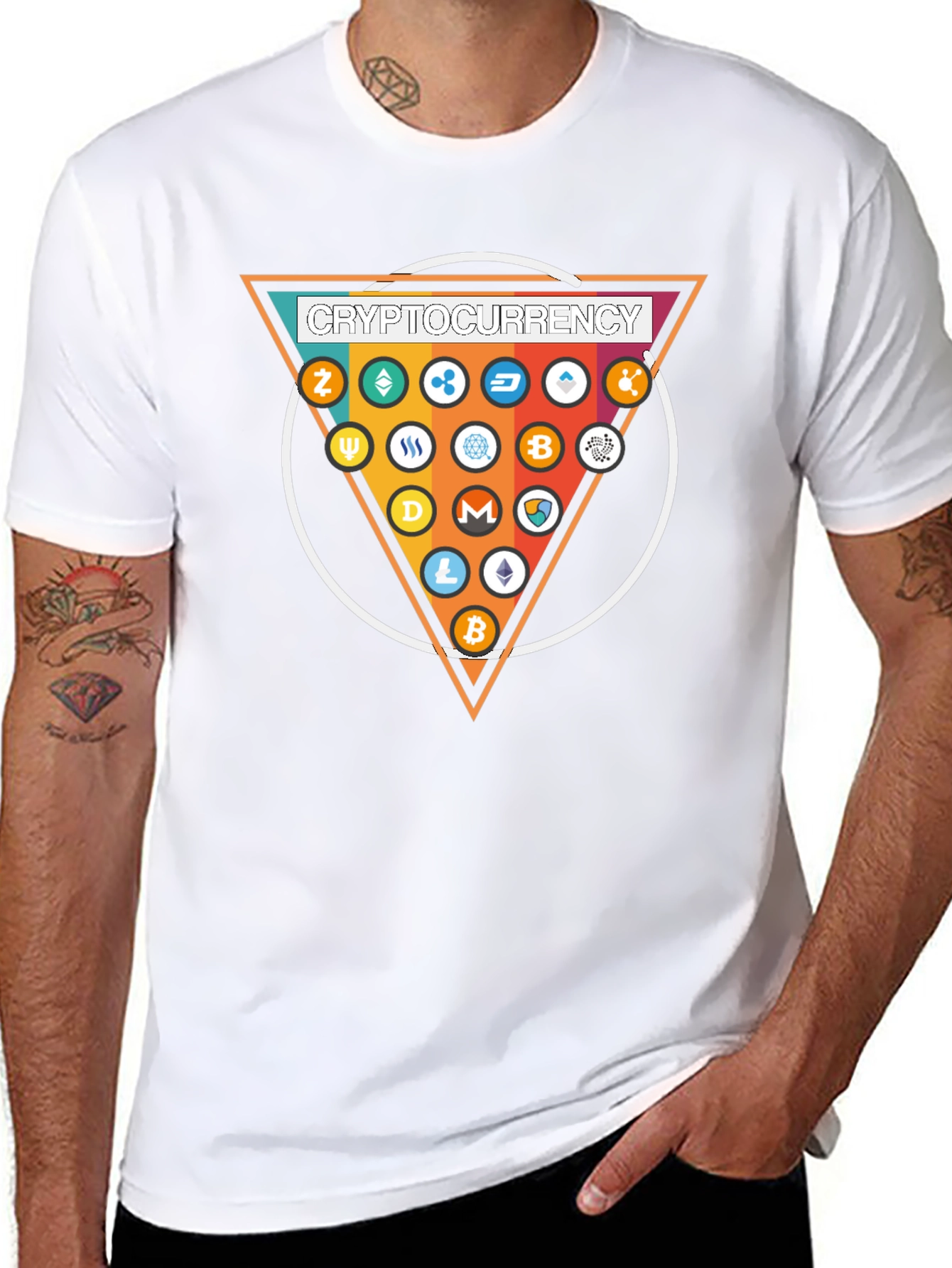 Cryptocurrency Graphic T-Shirt