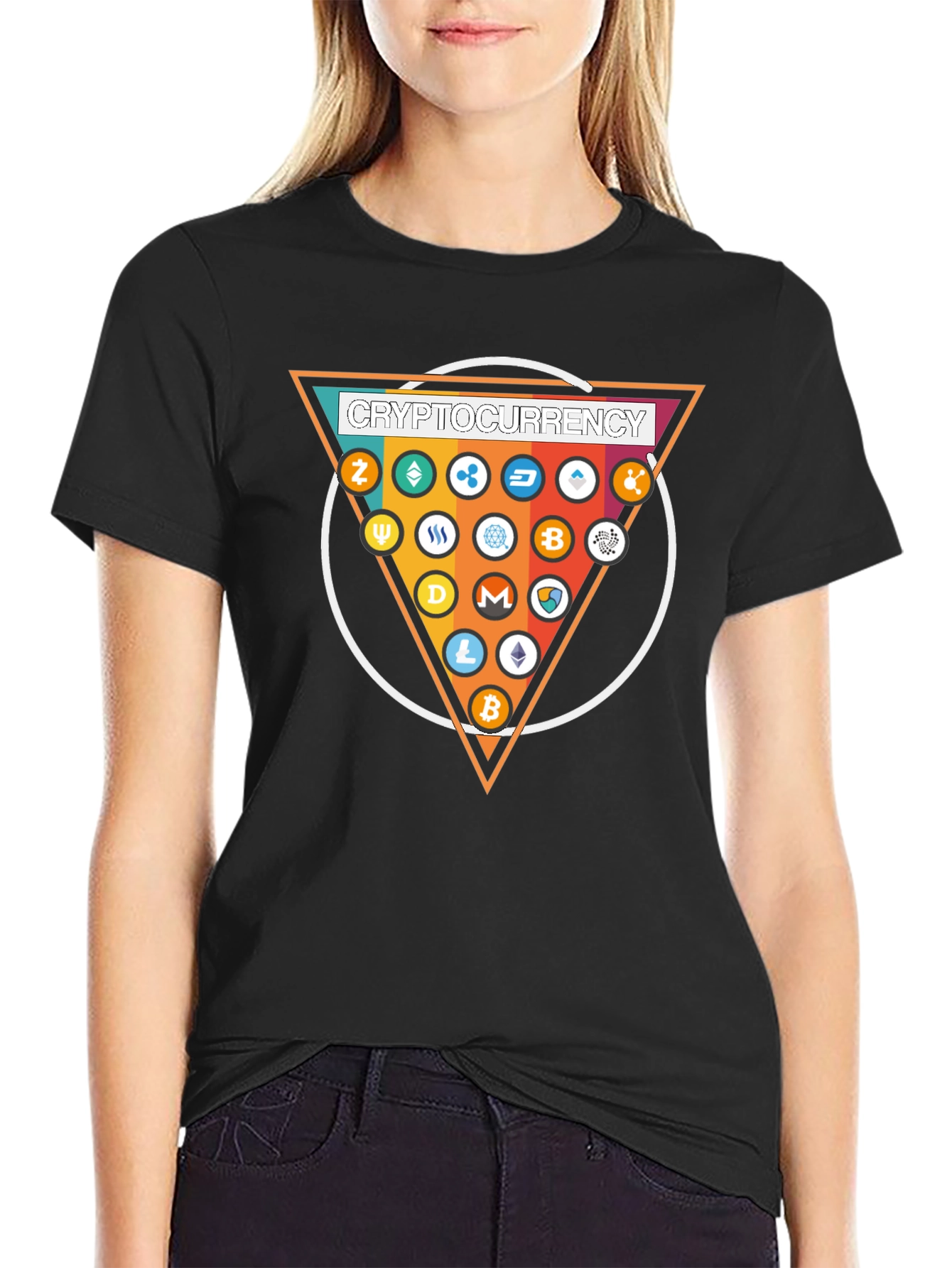 Cryptocurrency Graphic T-Shirt