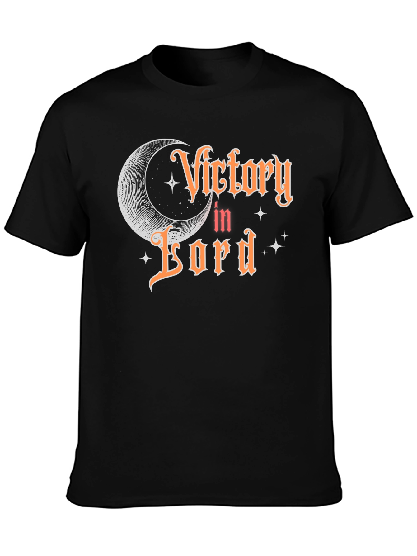 Victory In Lord Black T-Shirt