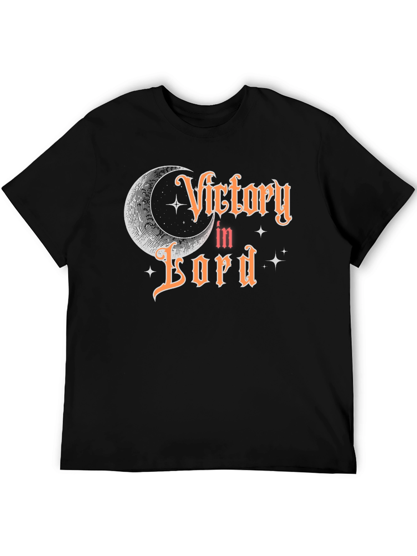 Victory In Lord Black T-Shirt