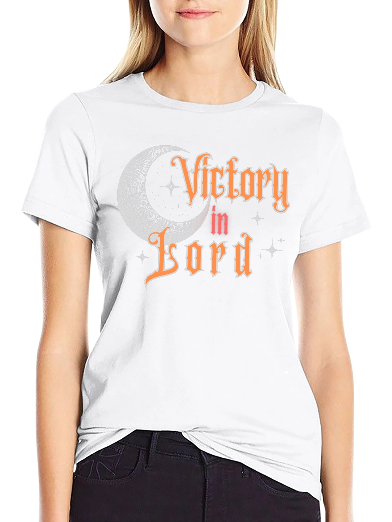 Victory In Lord Black T-Shirt