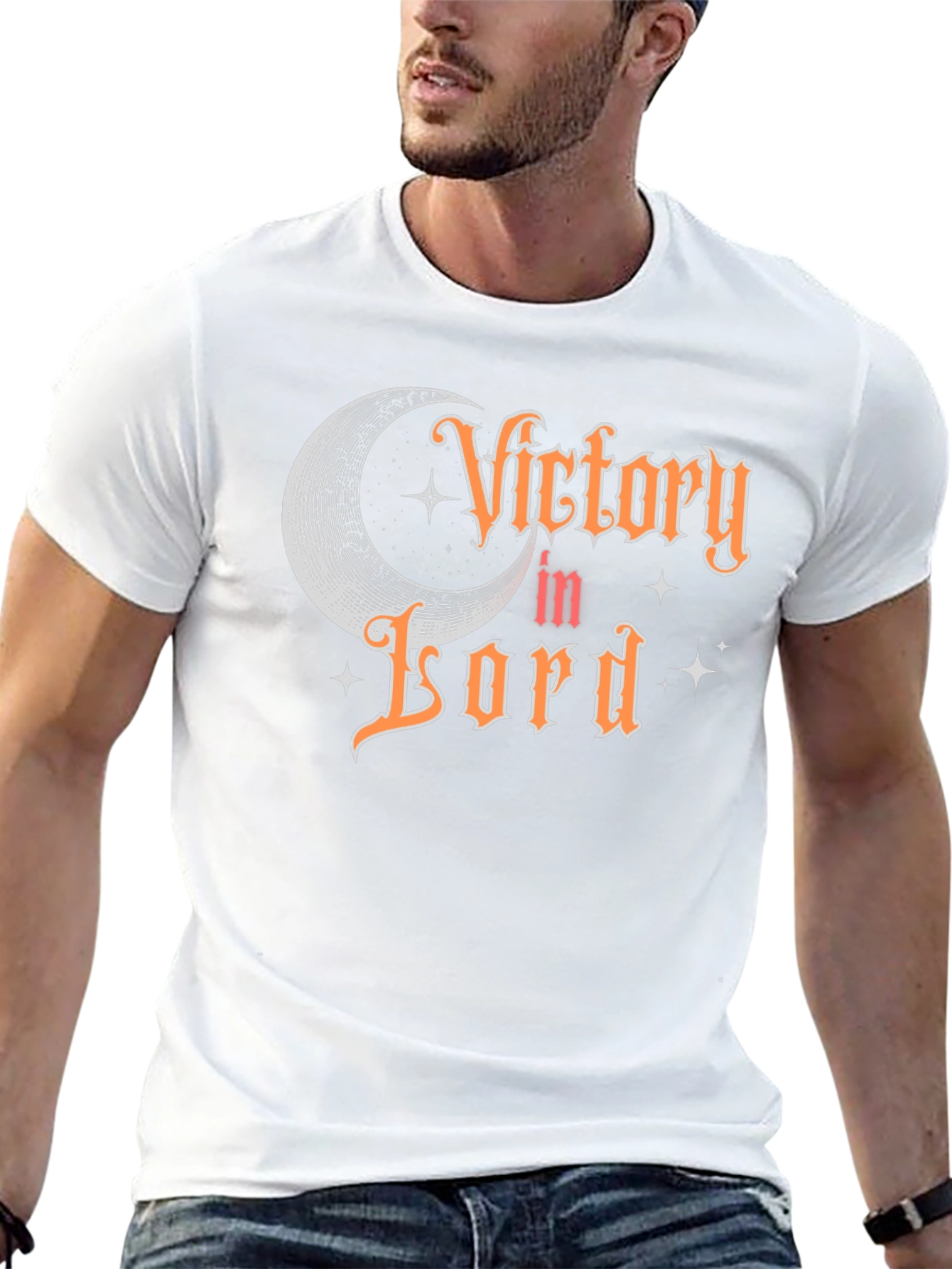 Victory In Lord Black T-Shirt