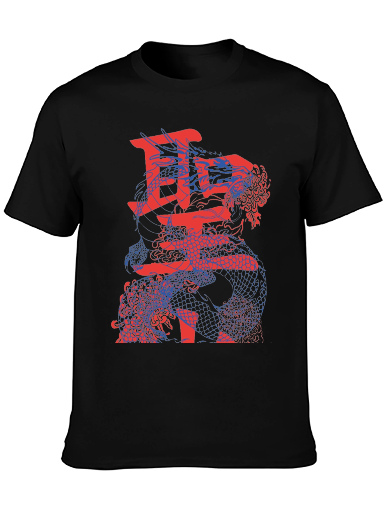 Dragon Kanji Graphic T-Shirt