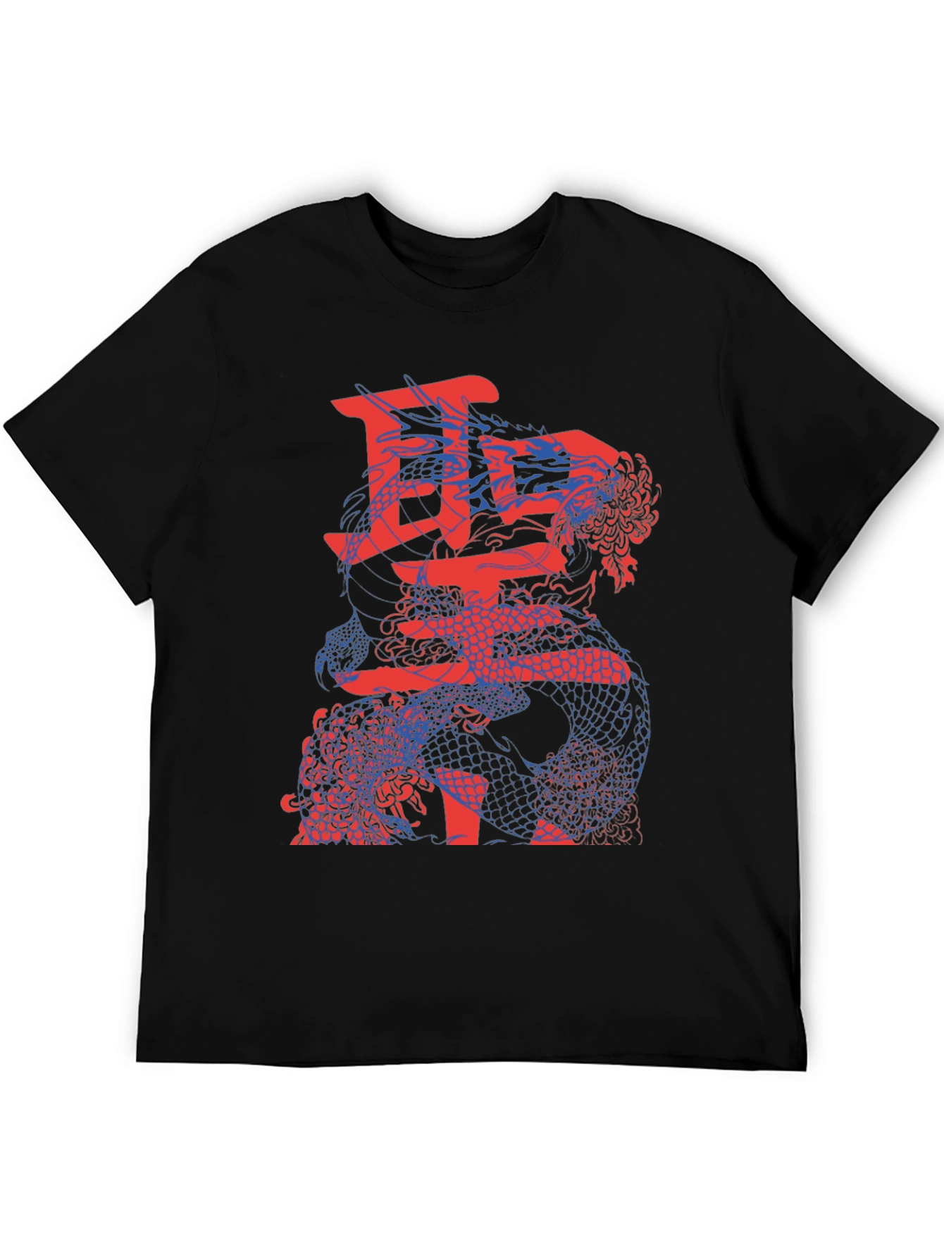 Dragon Kanji Graphic T-Shirt