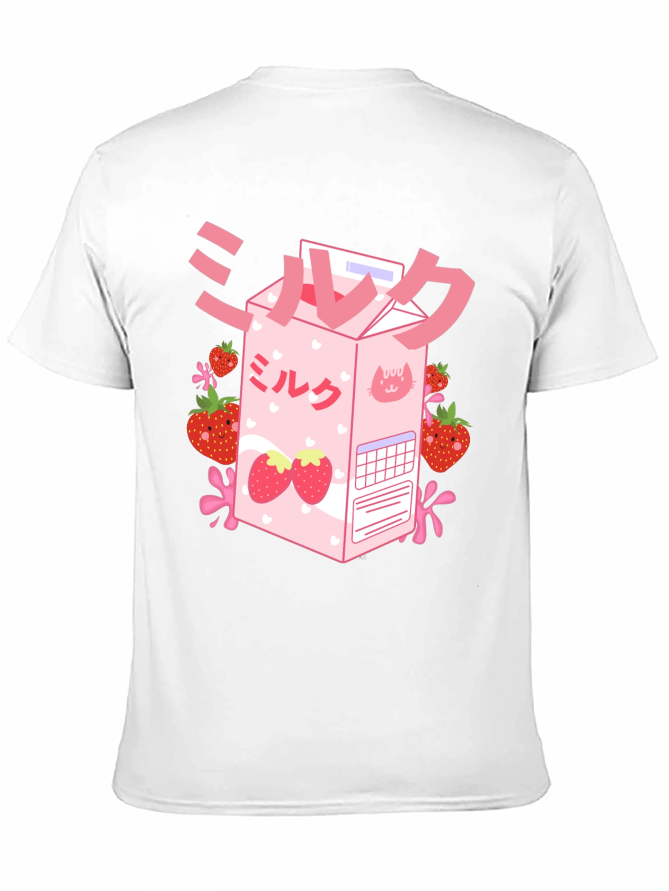 Kawaii Strawberry Milk T-Shirt