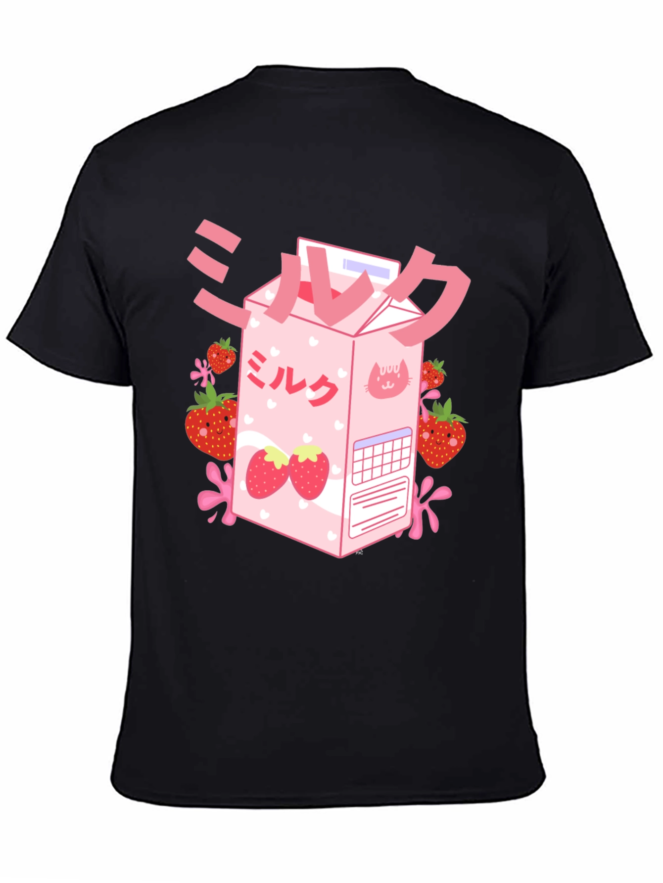 Kawaii Strawberry Milk T-Shirt