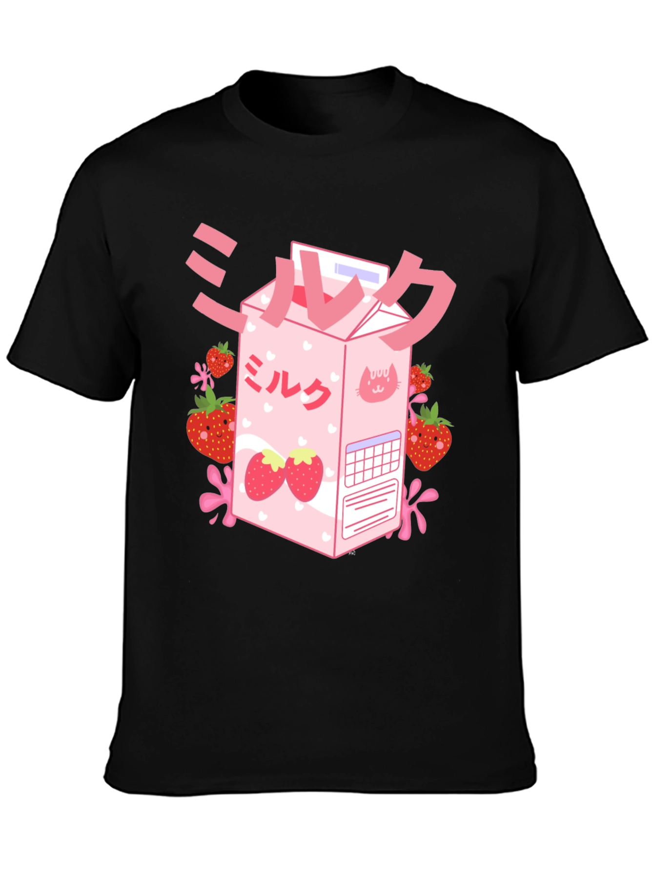 Kawaii Strawberry Milk T-Shirt
