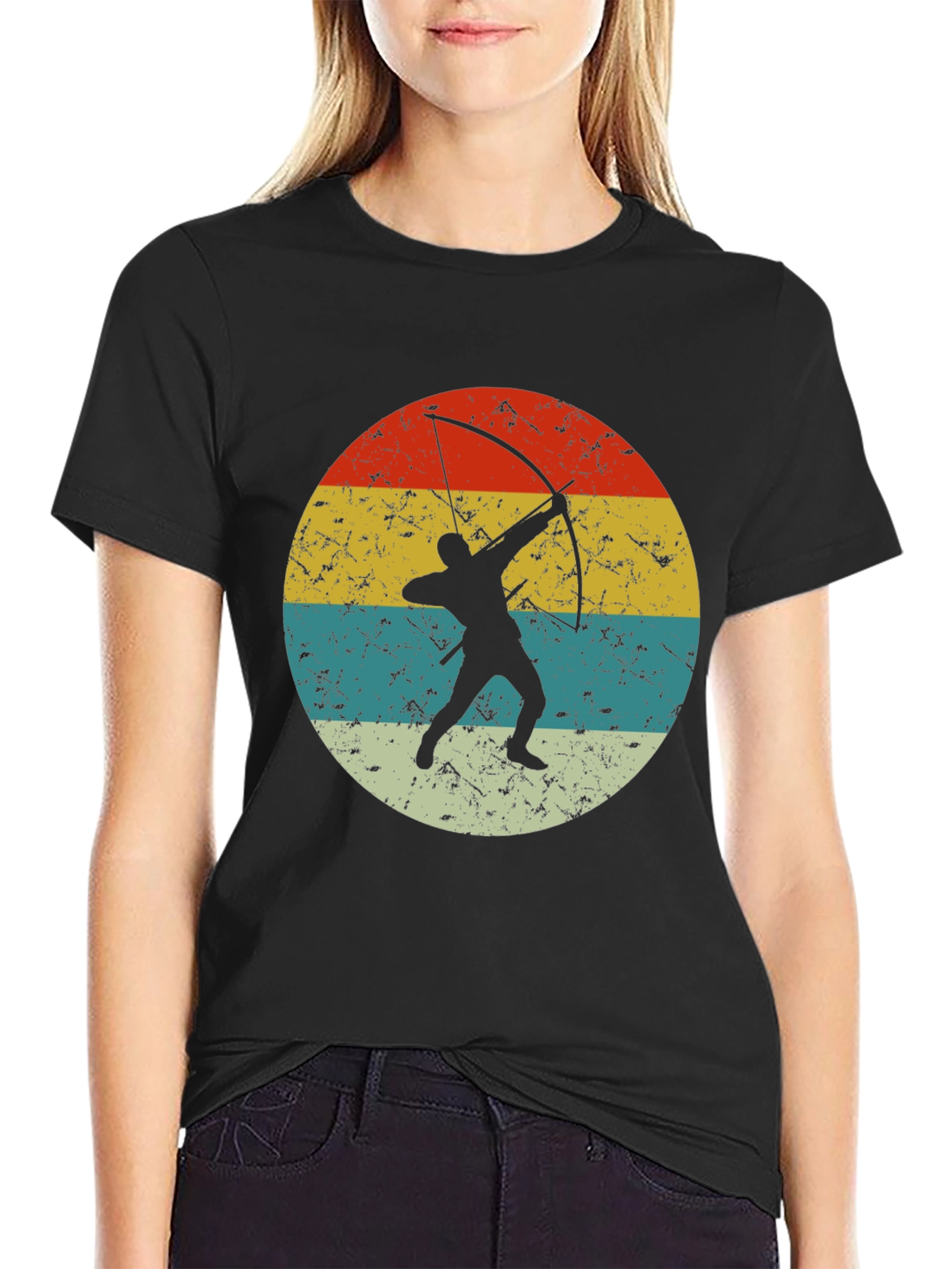 Archery Retro Sunset T-Shirt