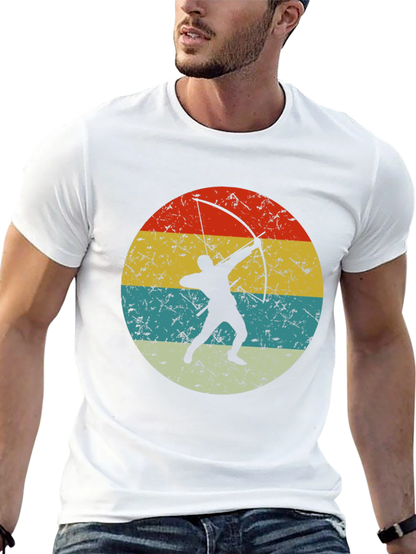 Archery Retro Sunset T-Shirt