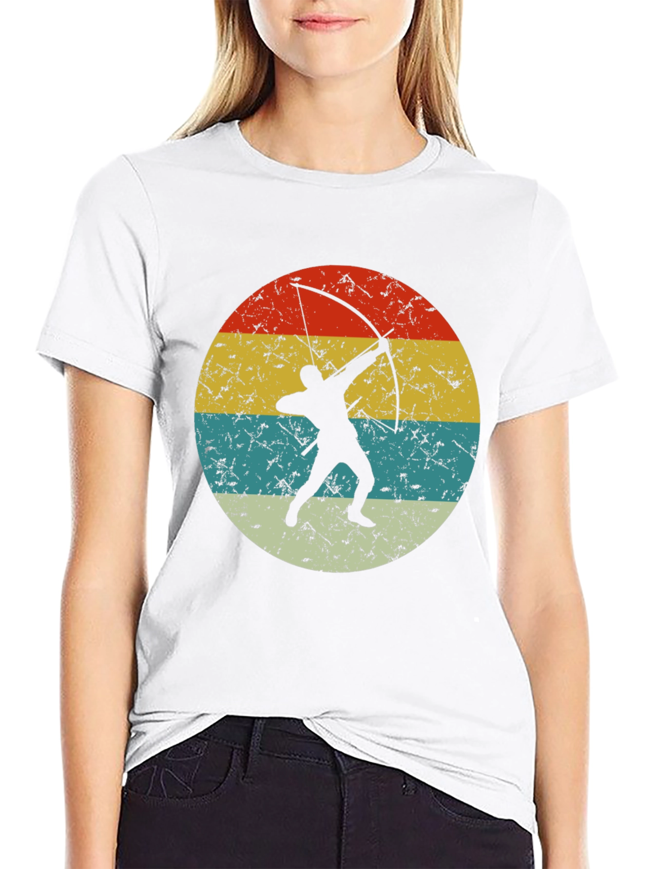 Archery Retro Sunset T-Shirt