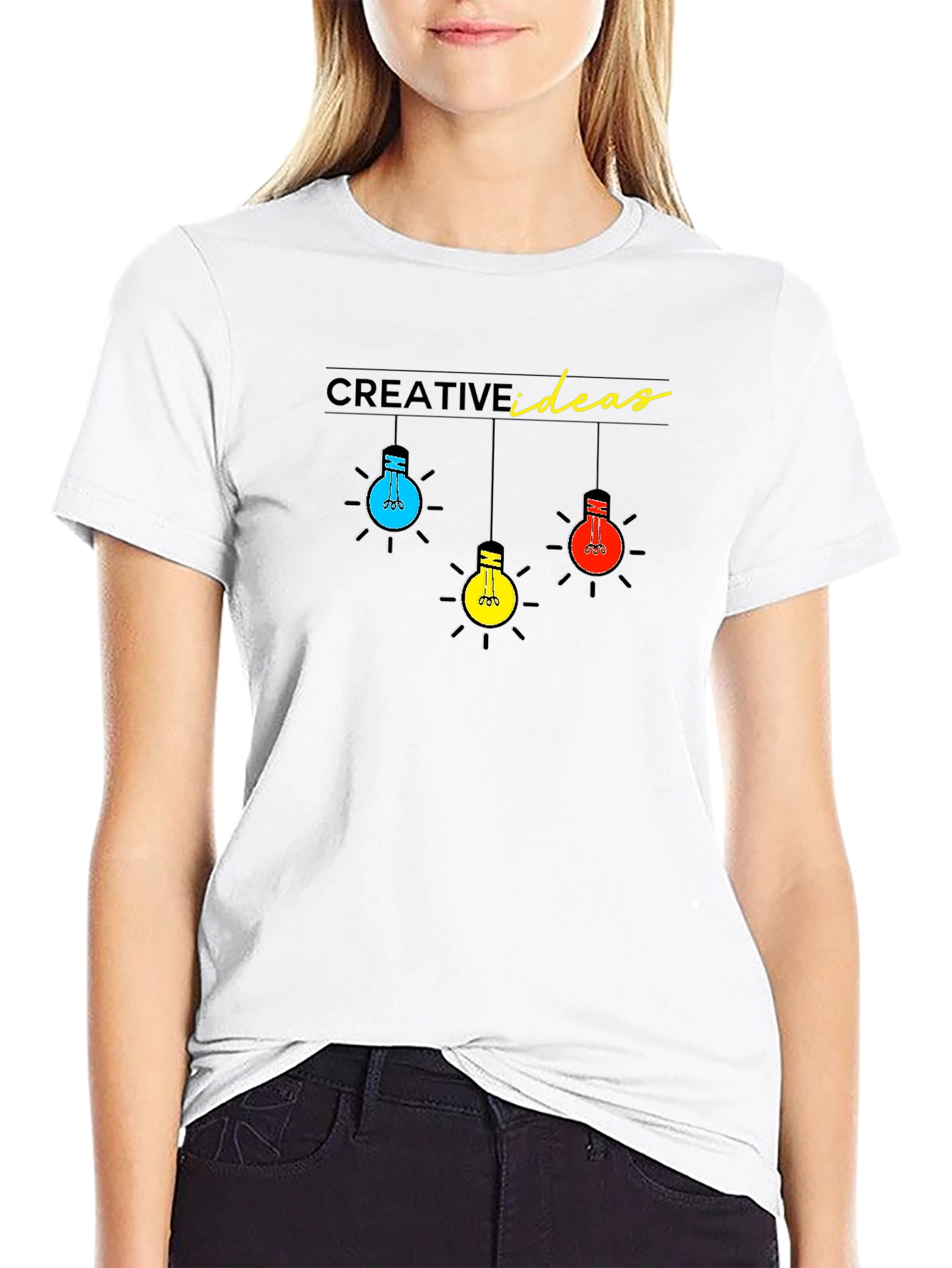 Creative Ideas Graphic Print T-Shirt