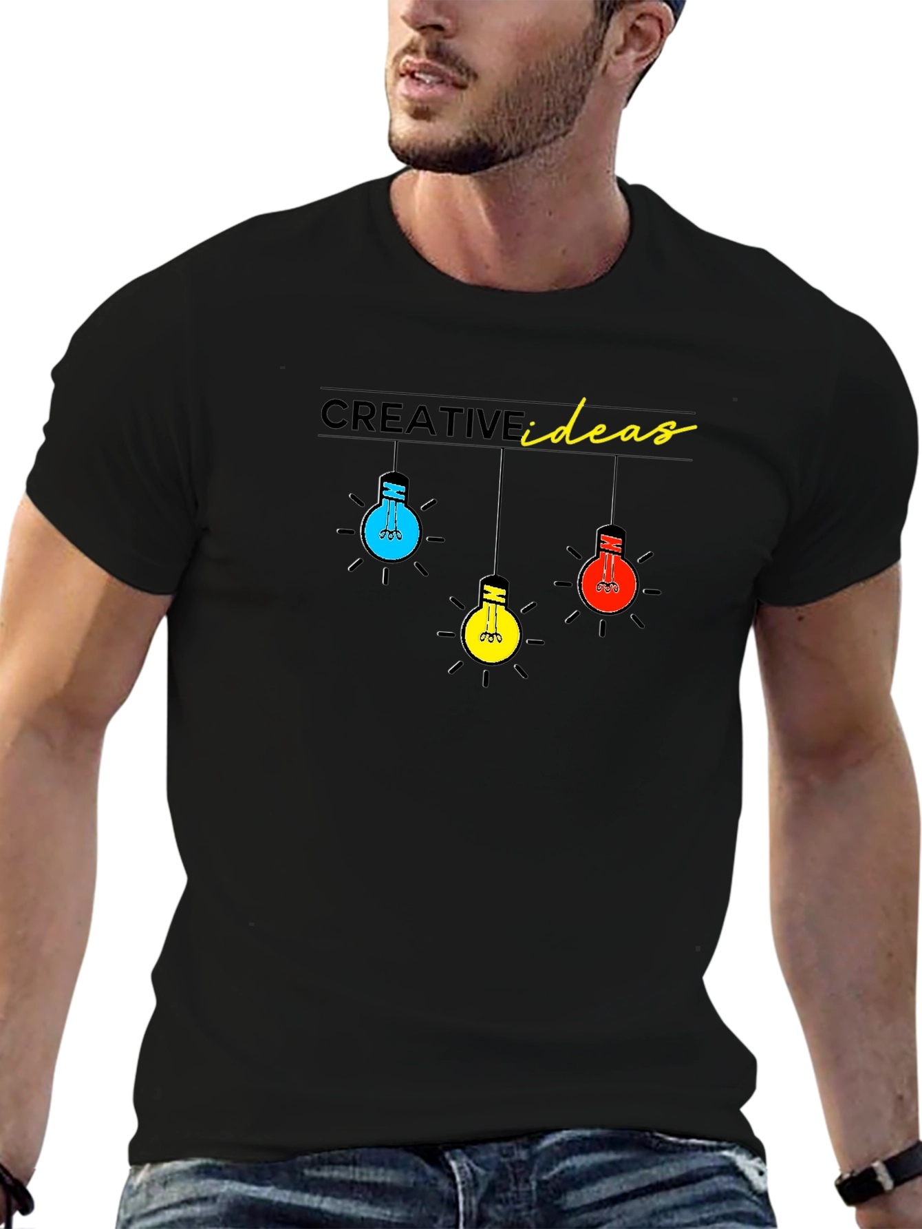 Creative Ideas Graphic Print T-Shirt