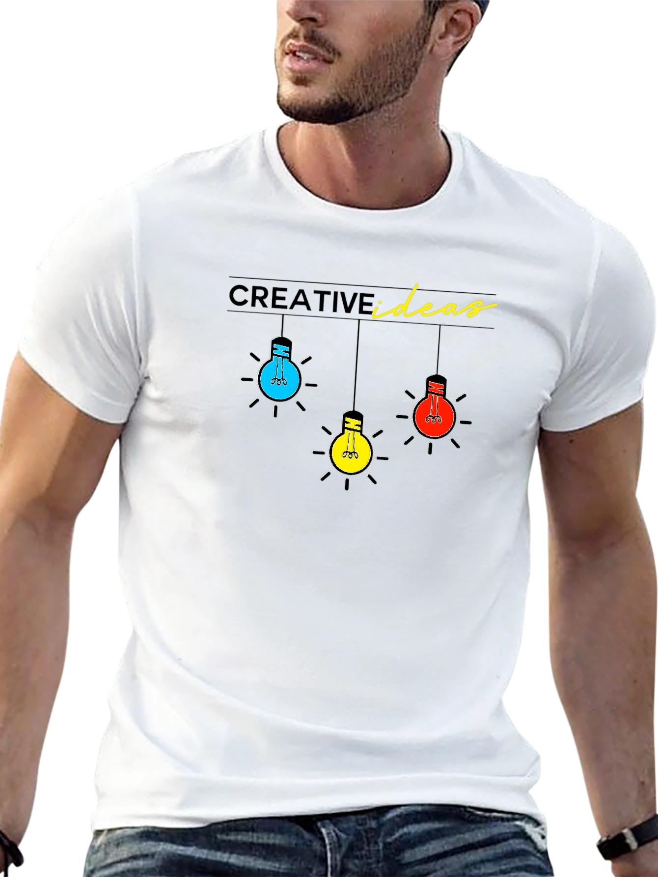 Creative Ideas Graphic Print T-Shirt